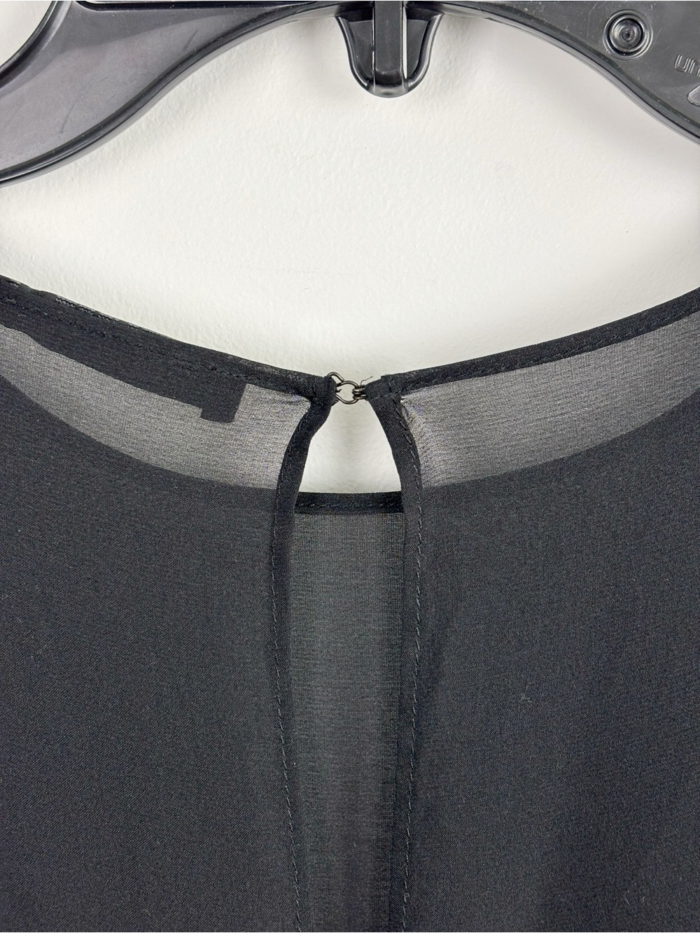 The Row Sheer Top Classic Midi Dress in Black Size M - Picture 7 of 15